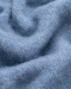 Fishtail Shaggy Jumper - Sky