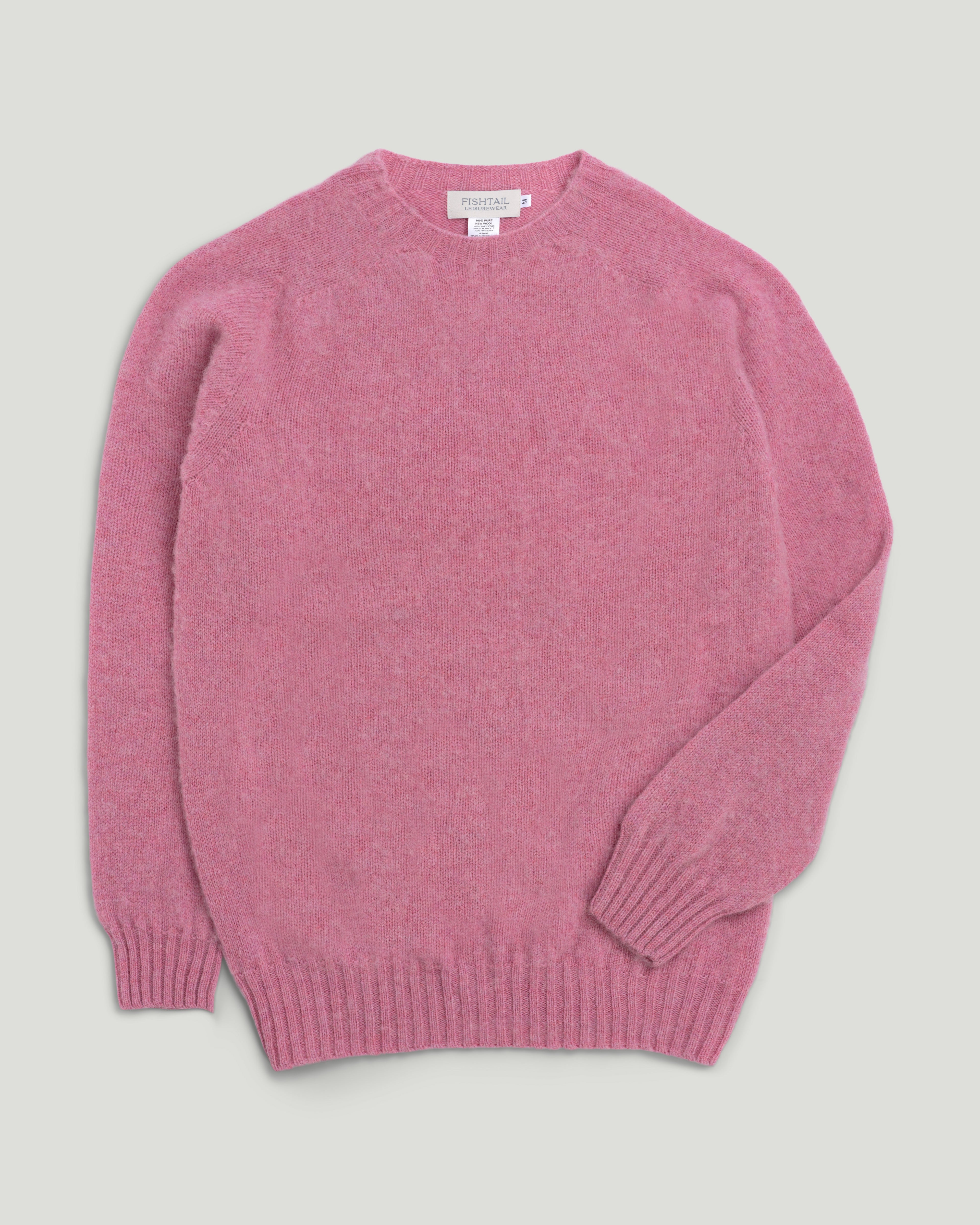 Fishtail Shaggy Jumper - Ballerina