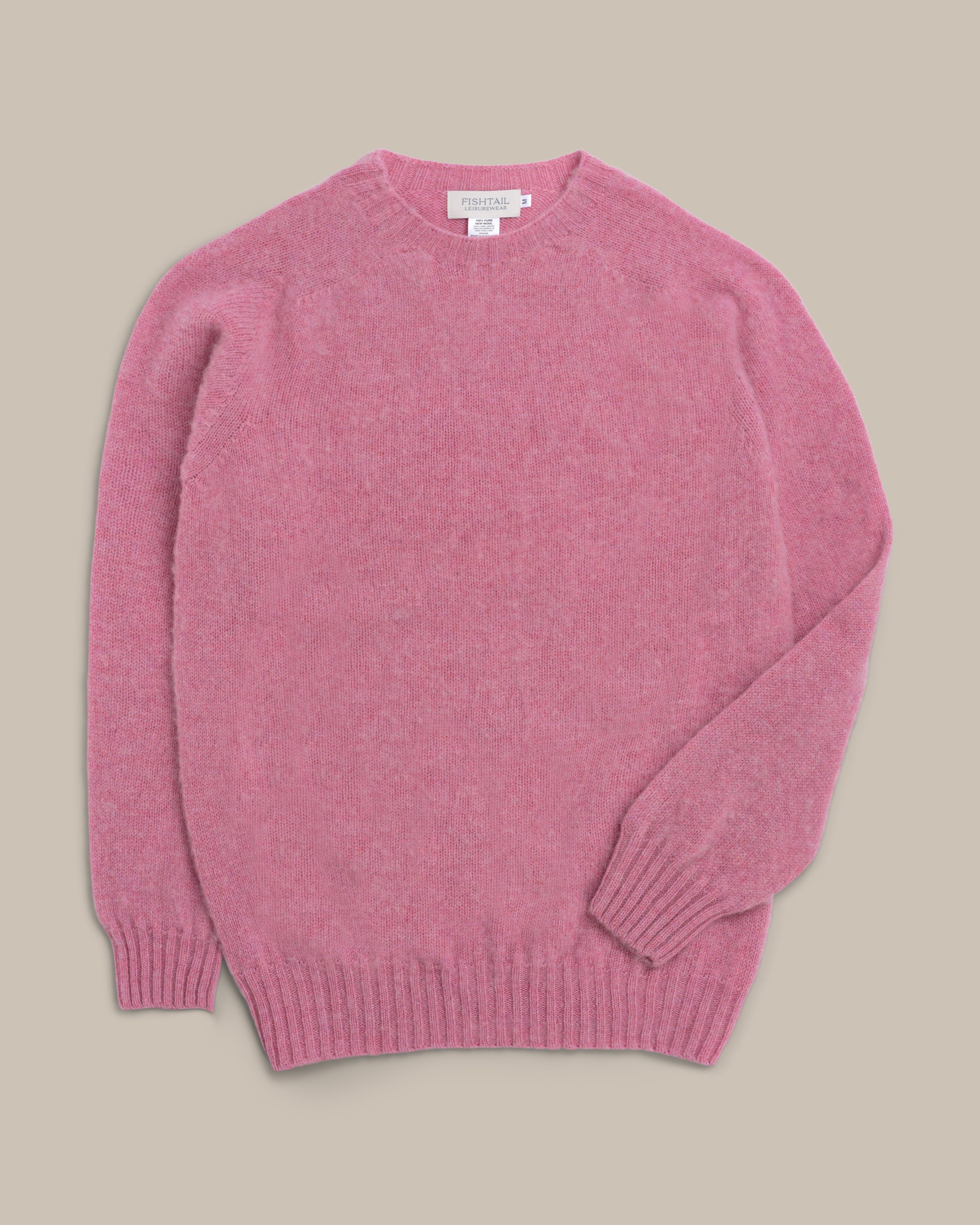 Fishtail Shaggy Jumper - Ballerina