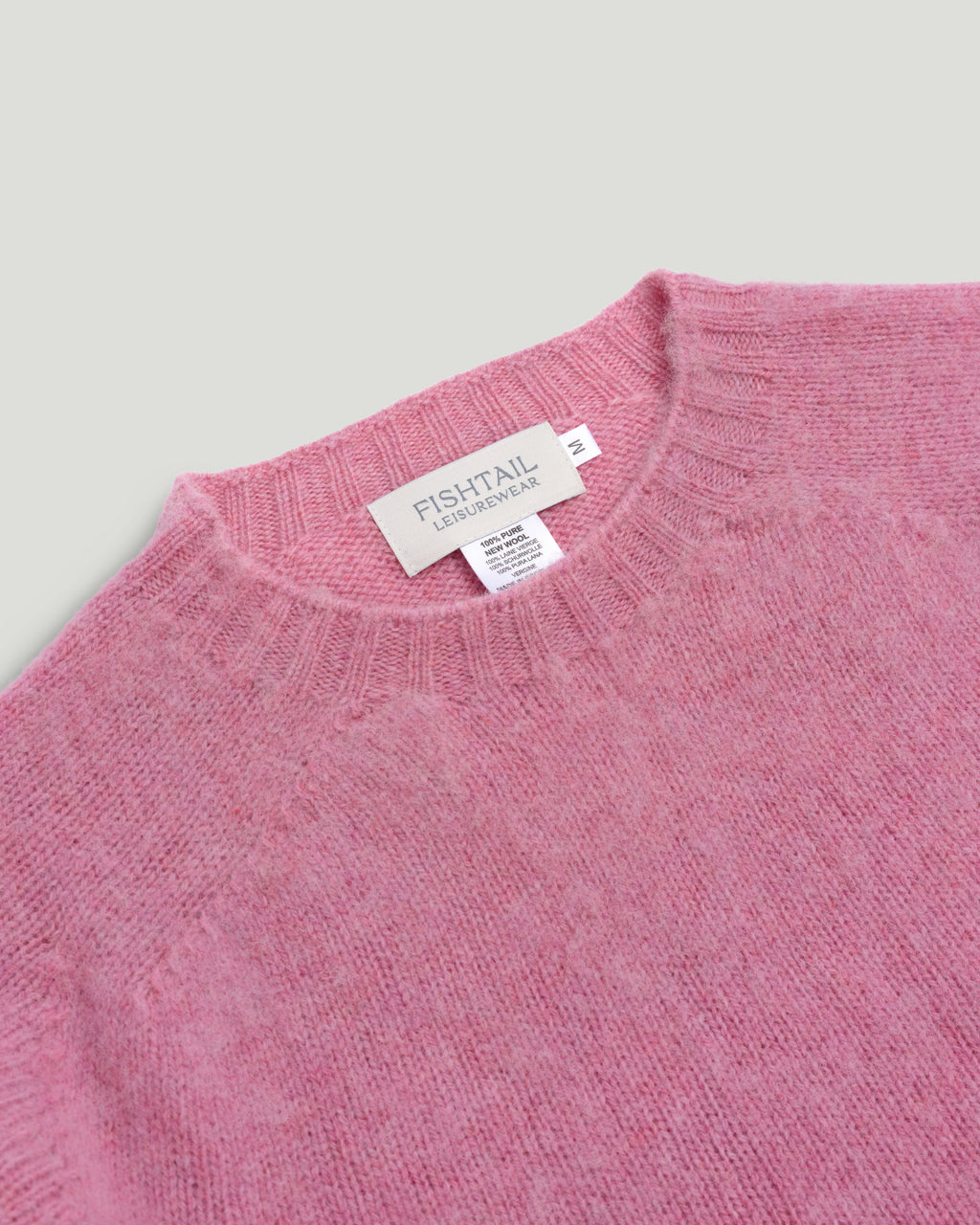 Fishtail Shaggy Jumper - Ballerina