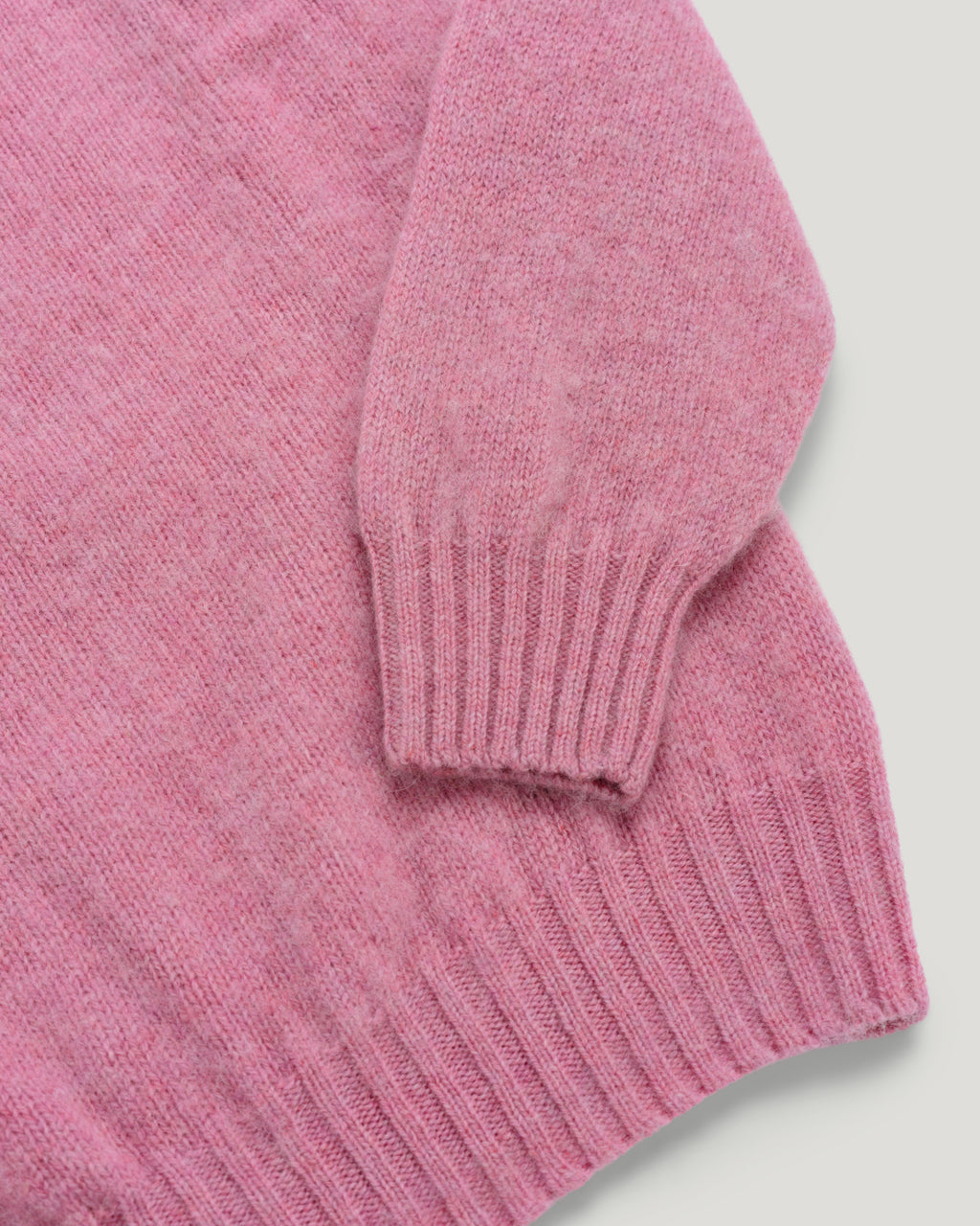 Fishtail Shaggy Jumper - Ballerina