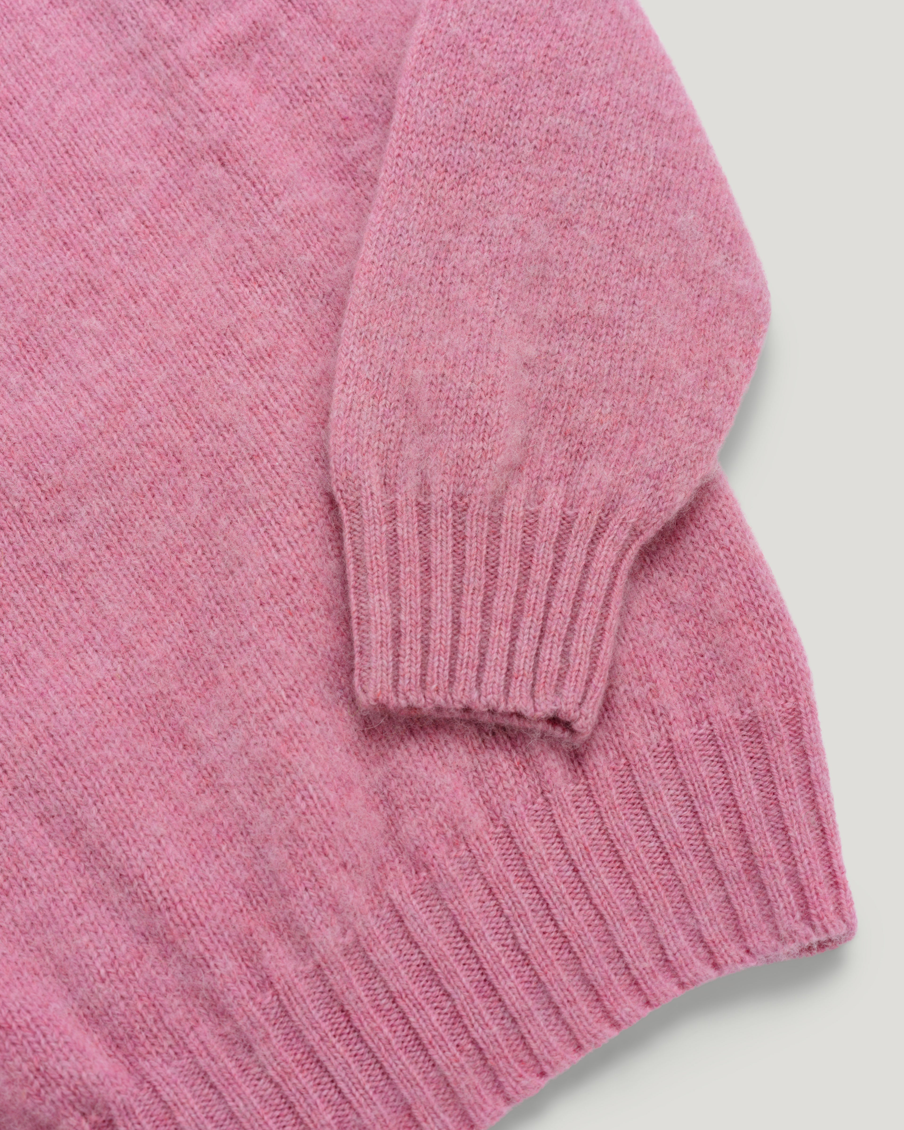 Fishtail Shaggy Jumper - Ballerina