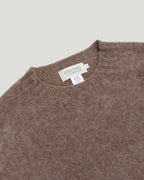 Fishtail Shaggy Jumper - Cappuccino