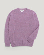 Fishtail Shaggy Jumper - Lavendel