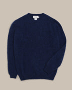 Fishtail Shaggy Jumper - Midnight Blue