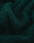 Fishtail Shaggy Jumper - Bottle Green