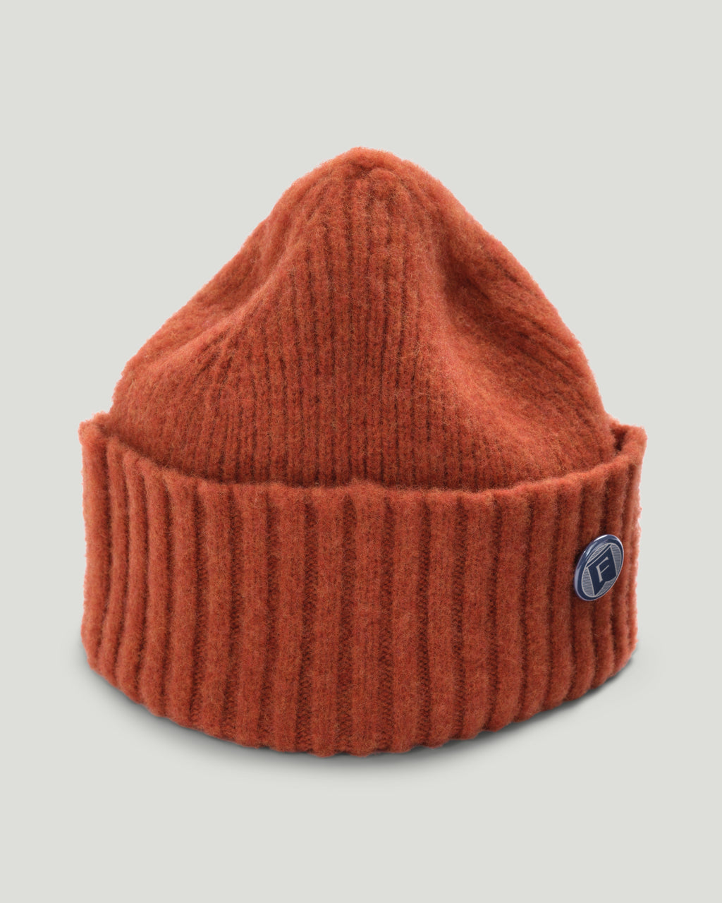 Fishtail Shaggy Beanie - Rust