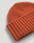 Fishtail Shaggy Beanie - Rust