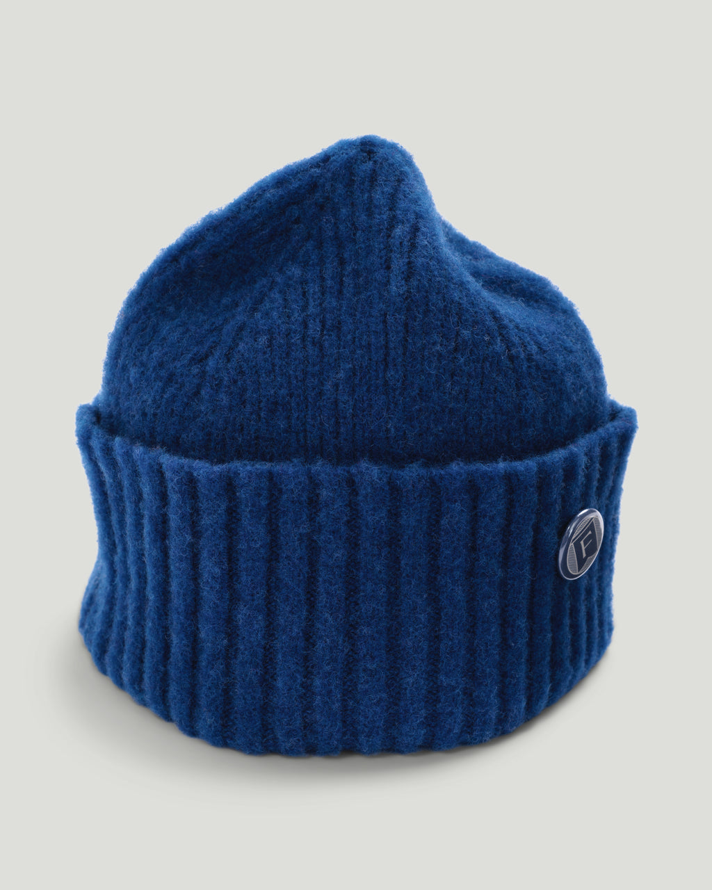 Fishtail Shaggy Beanie - Blue