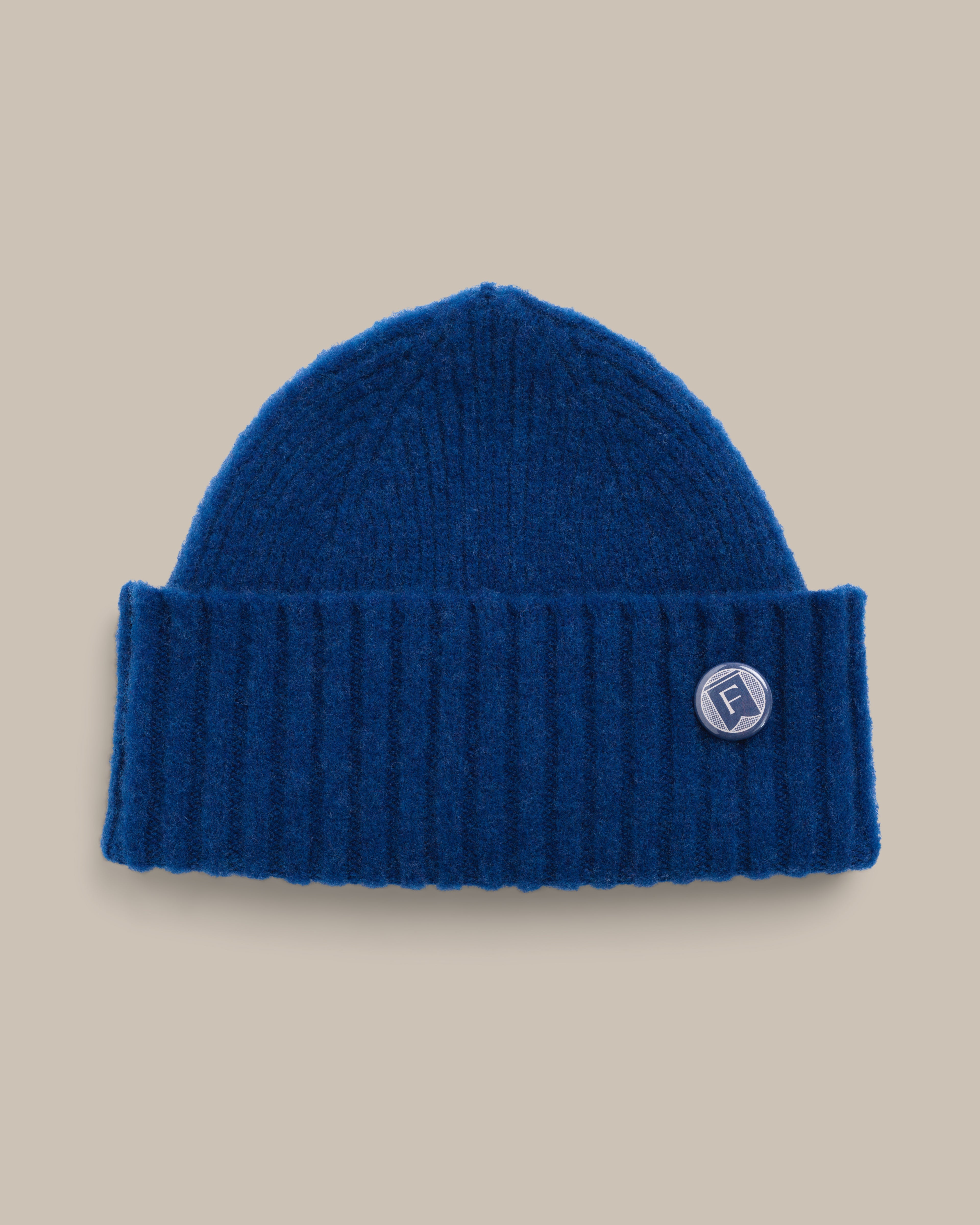 Fishtail Shaggy Beanie - Blue