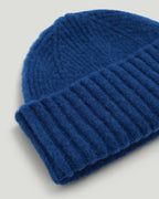 Fishtail Shaggy Beanie - Blue