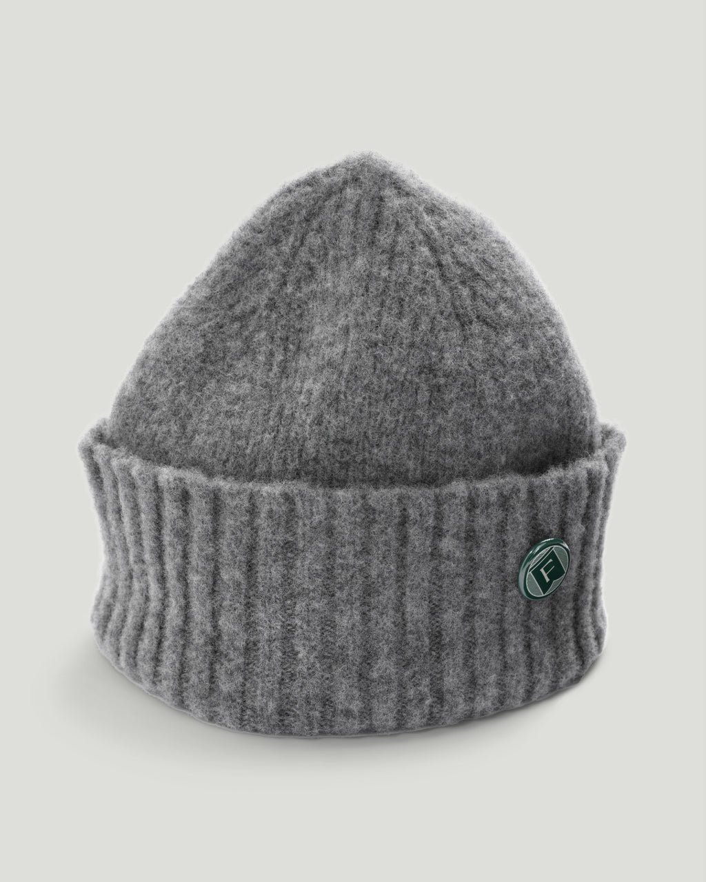 Fishtail Shaggy Beanie - Grey