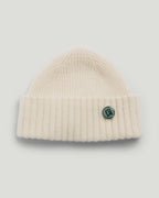 Fishtail Shaggy Beanie - Ecru