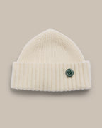 Fishtail Shaggy Beanie - Ecru