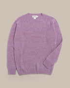 Fishtail Shaggy Jumper - Lavendel