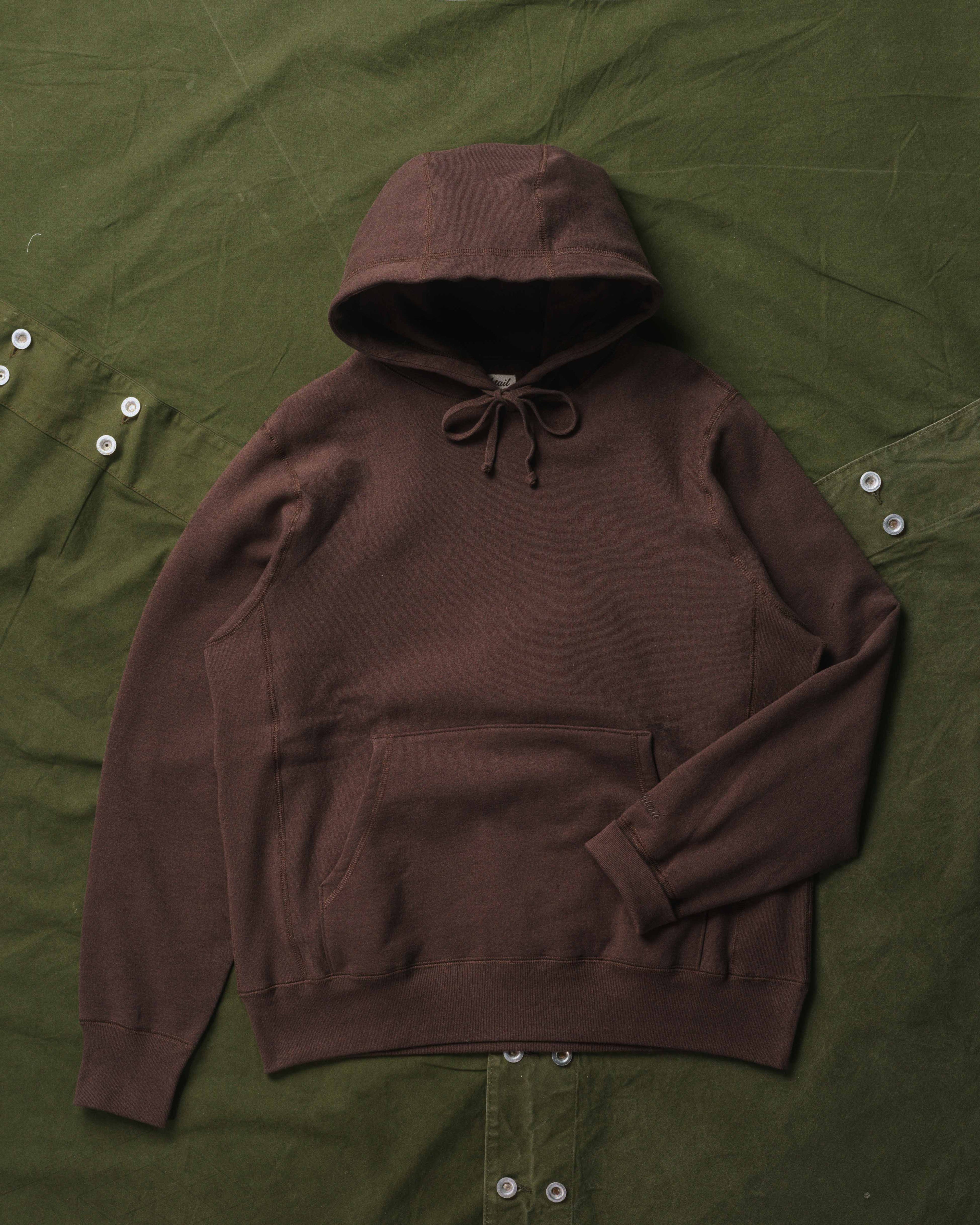 Seaport hoodie - brown