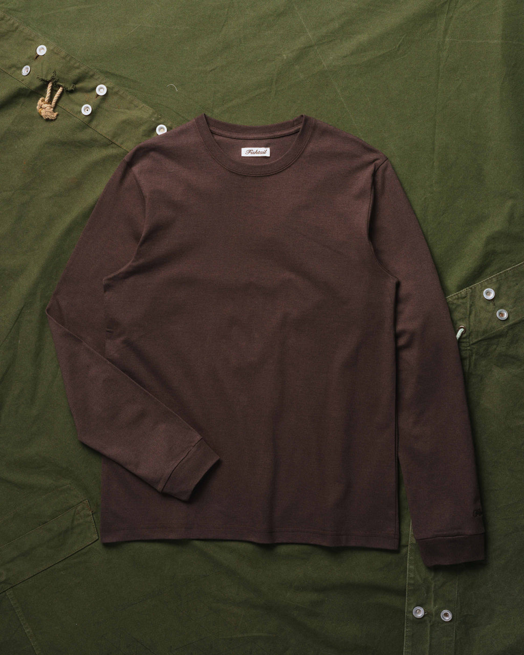 Deck long sleeve - brown