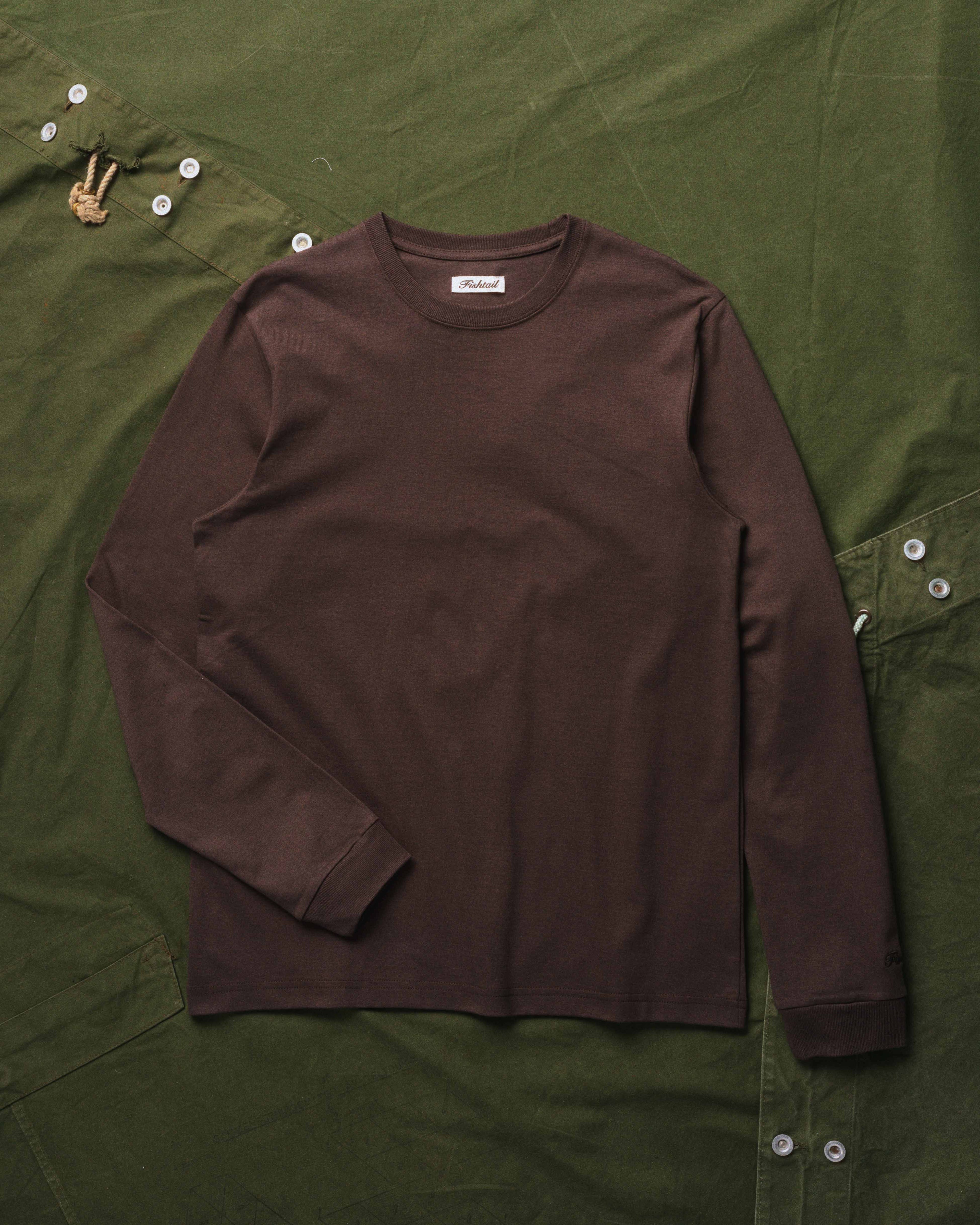 Deck long sleeve - brown