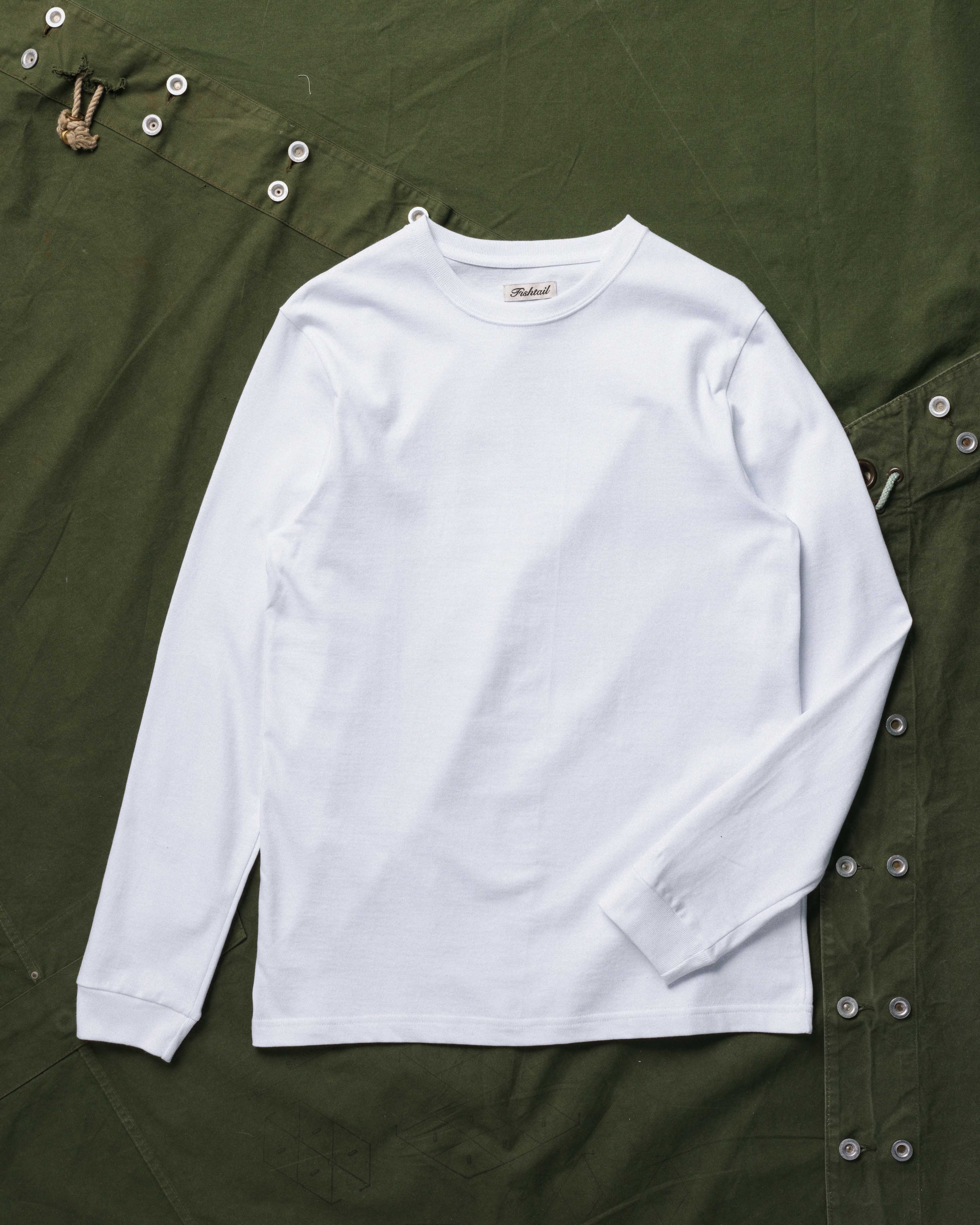Deck long sleeve - white