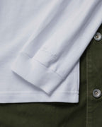 Deck long sleeve - white