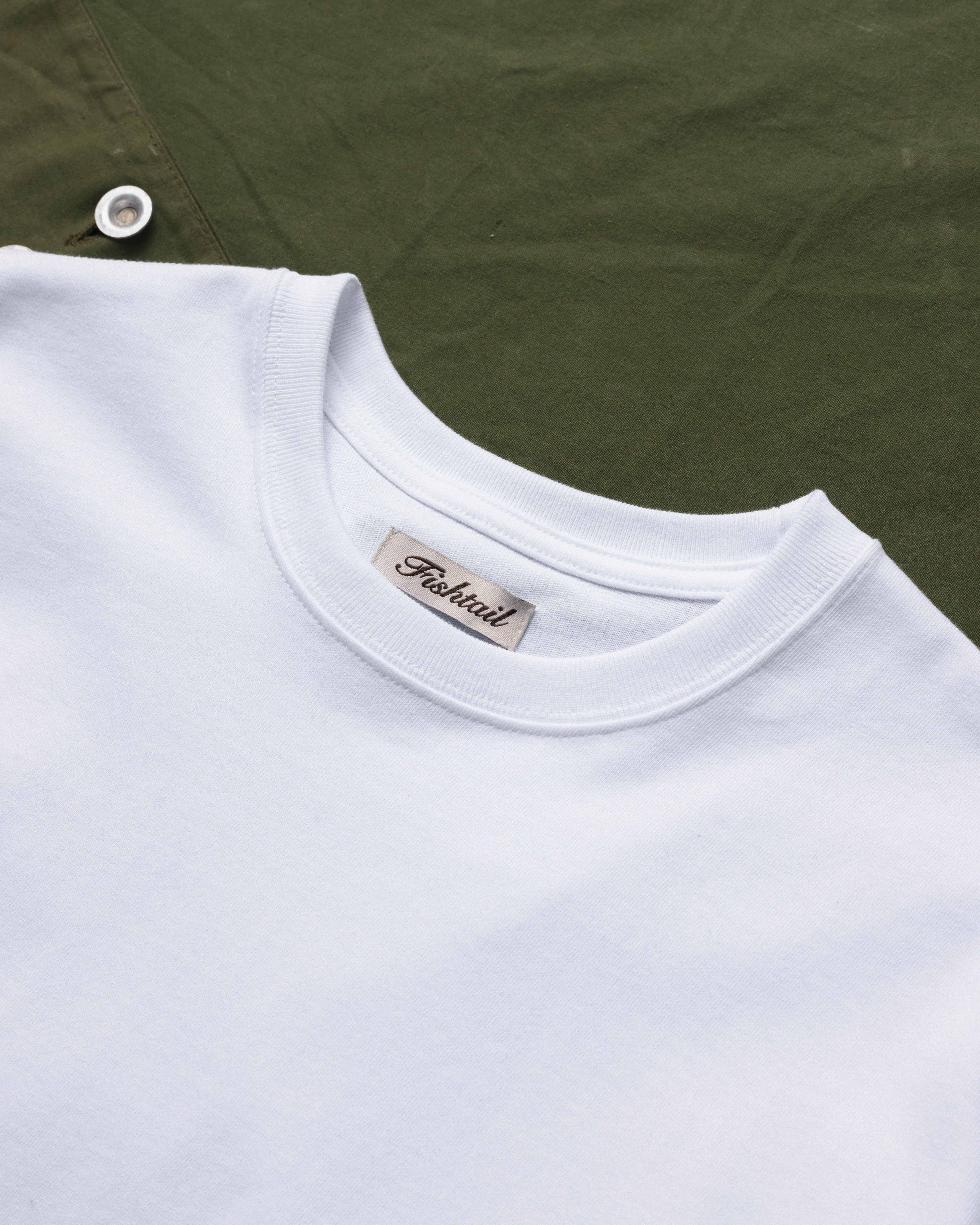 Deck tee - white