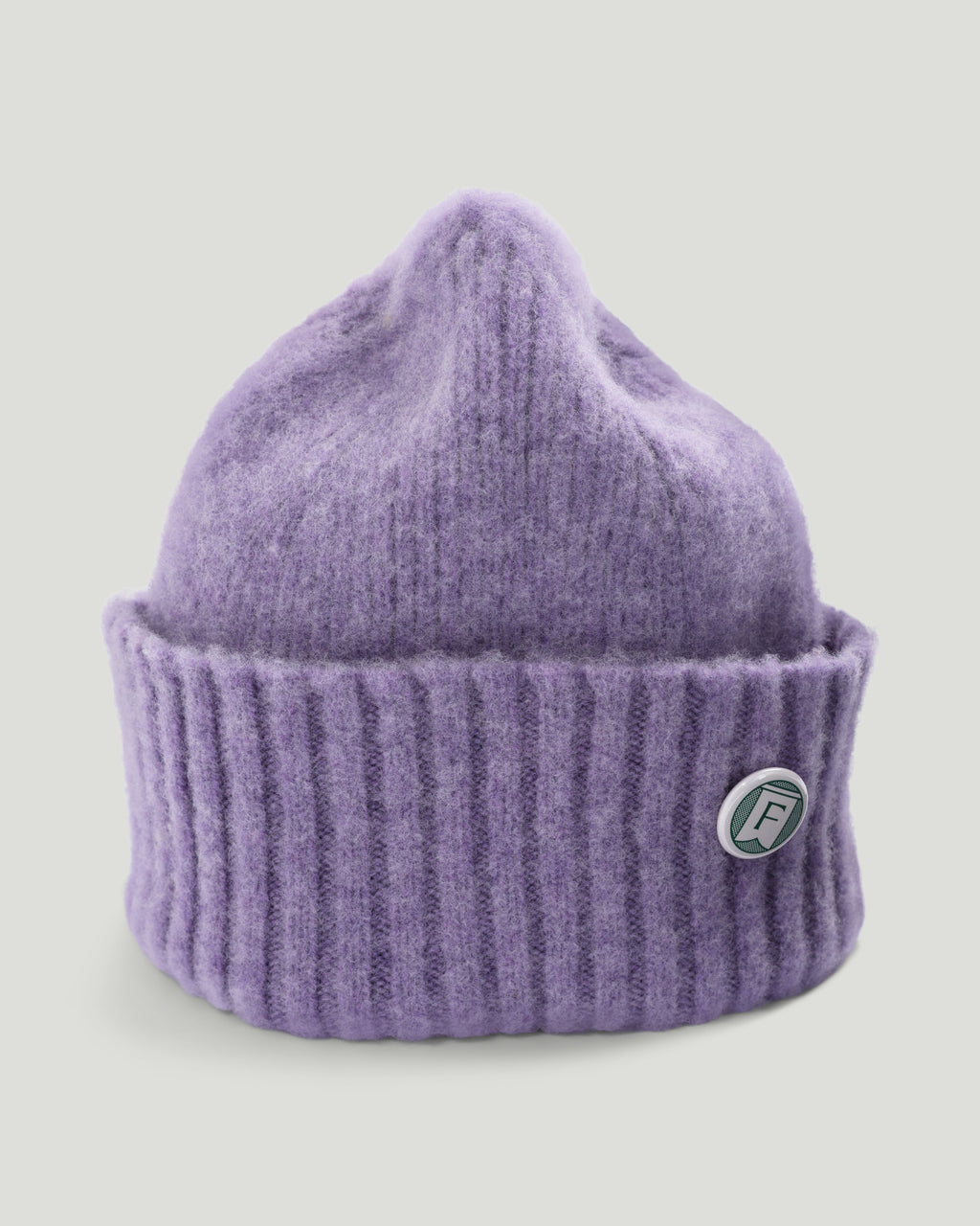 Fishtail Shaggy Beanie - Lilac