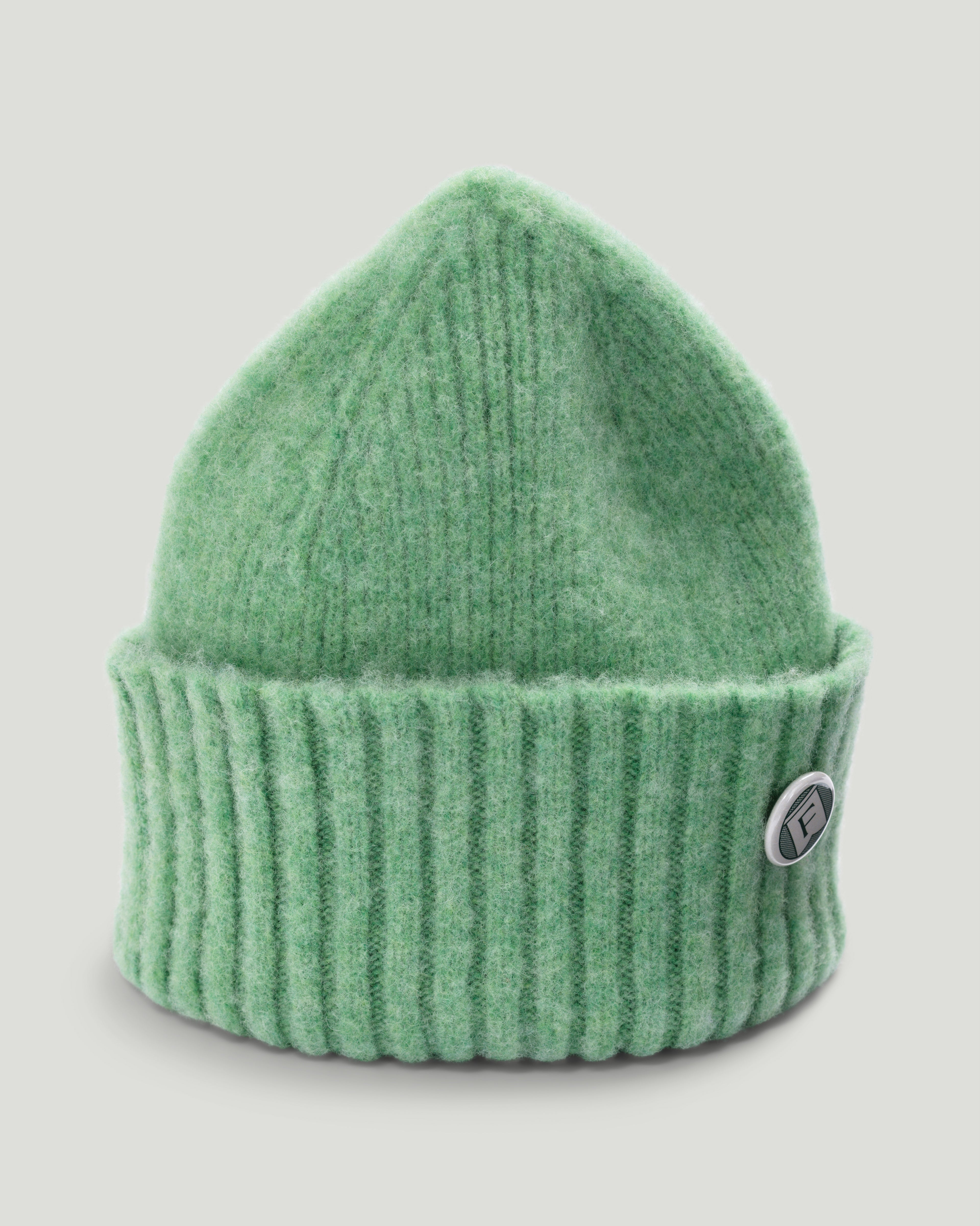 Fishtail Shaggy Beanie - Mint