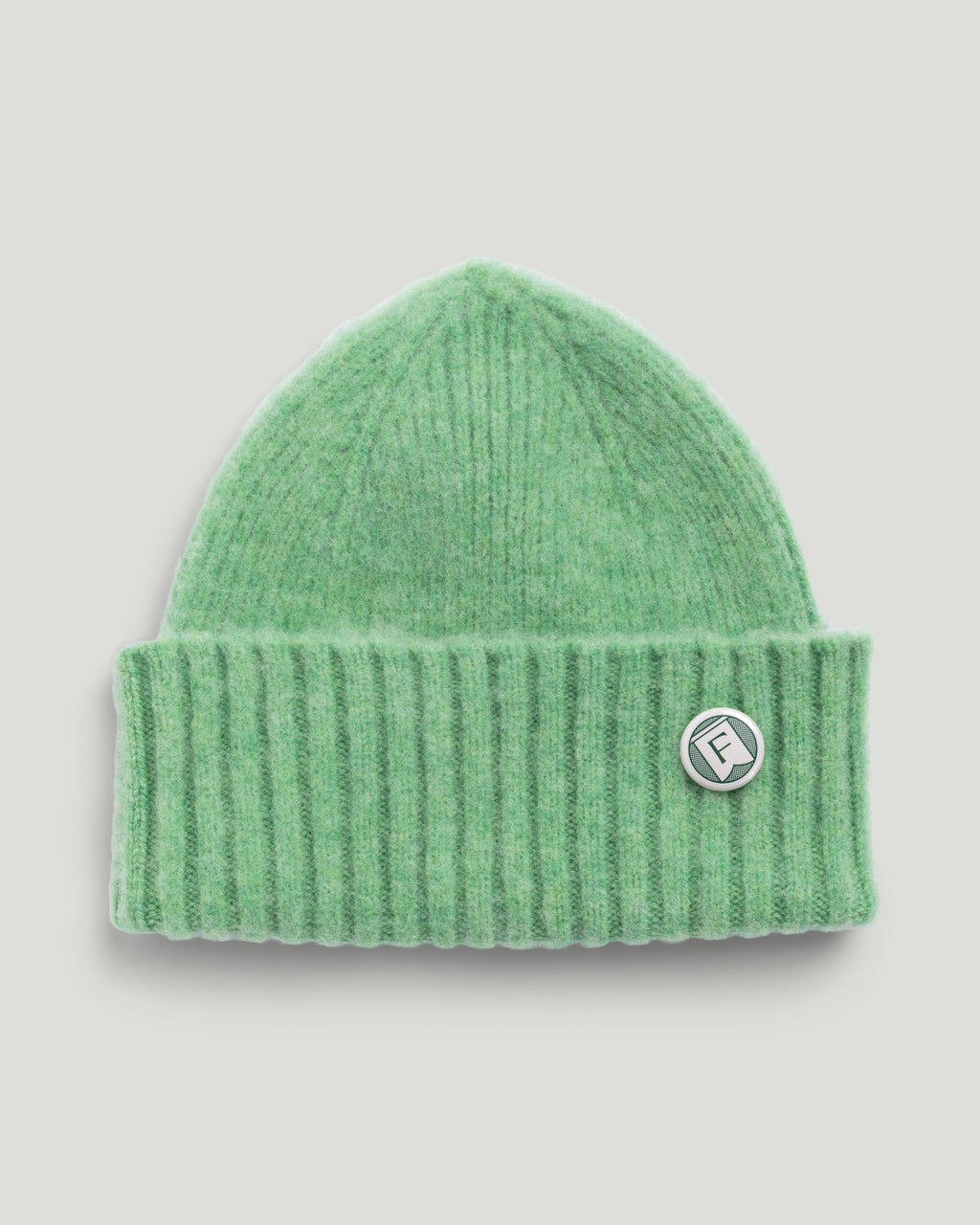 Fishtail Shaggy Beanie - Mint