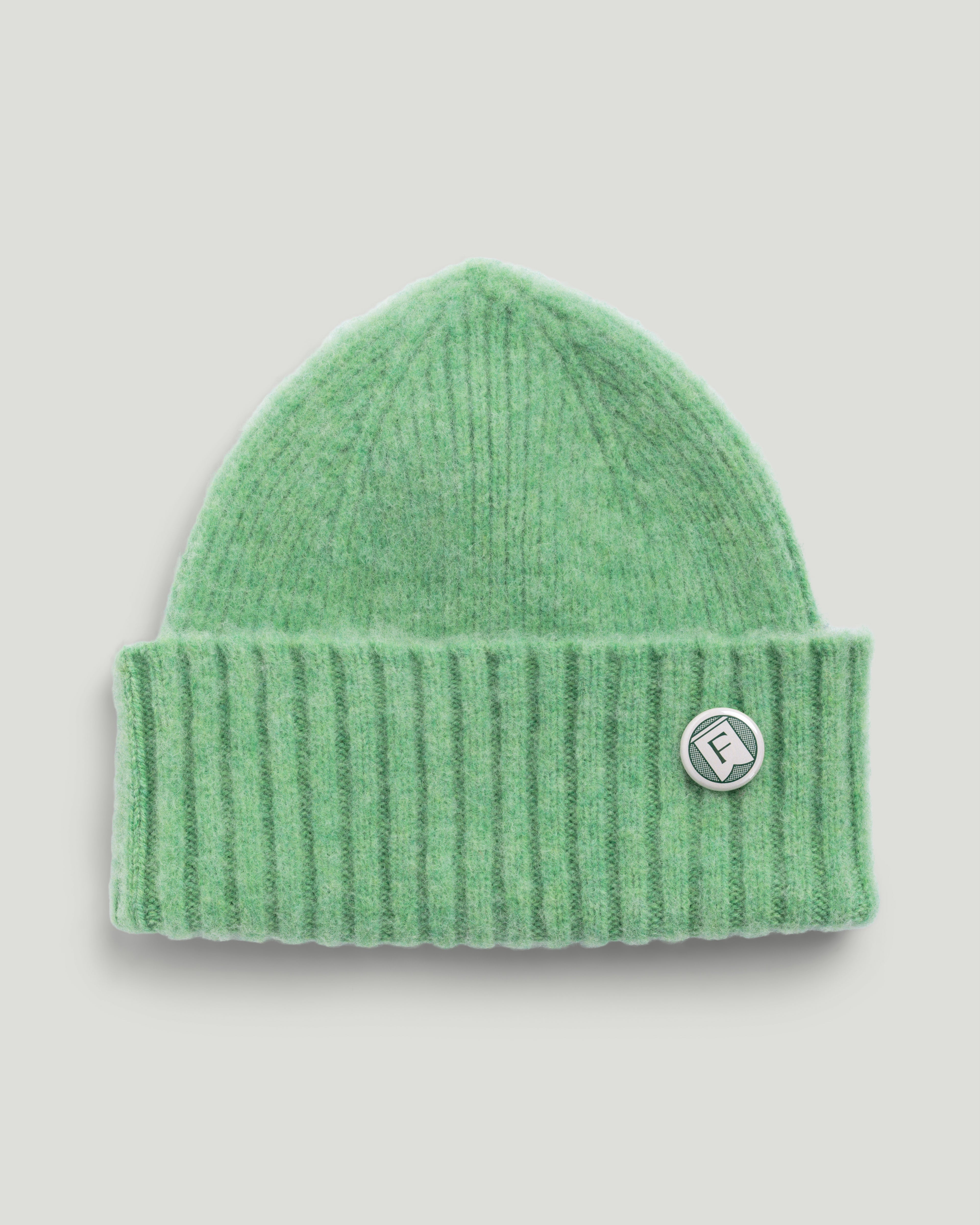 Fishtail Shaggy Beanie - Mint