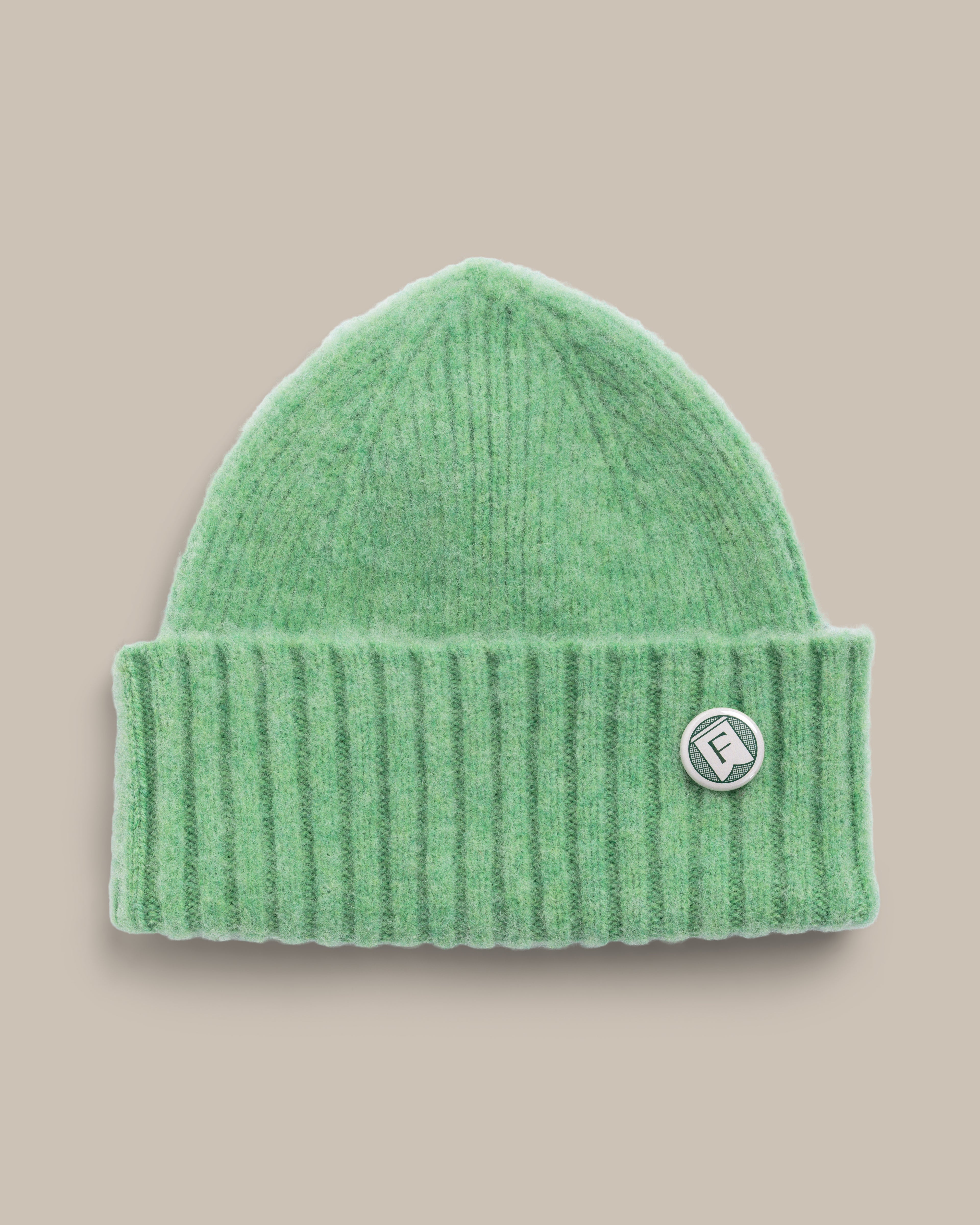 Fishtail Shaggy Beanie - Mint