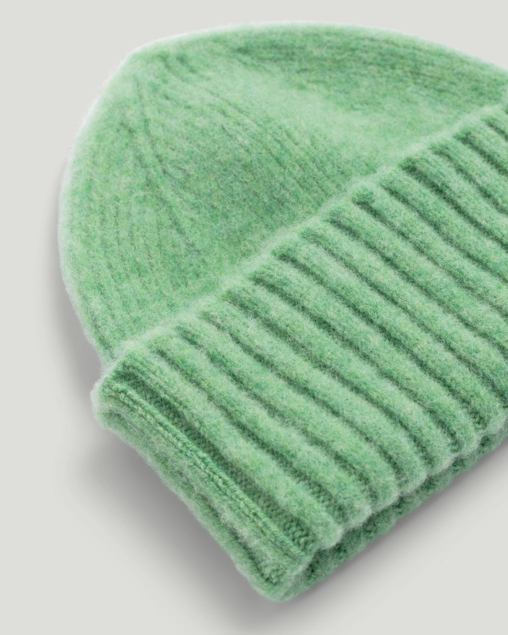 Fishtail Shaggy Beanie - Mint