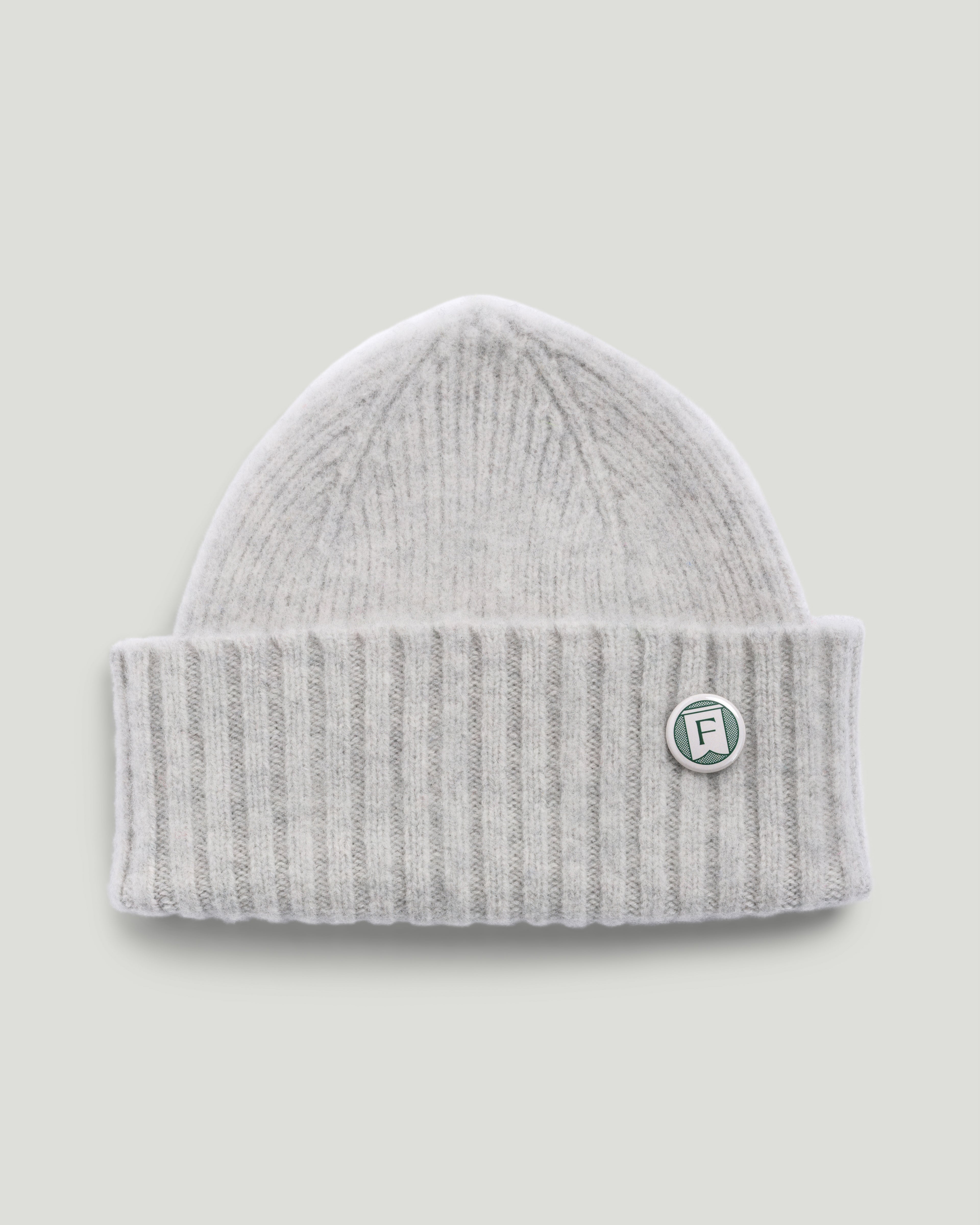 Fishtail Shaggy Beanie - Cloud