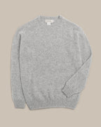 Fishtail Shaggy Jumper - Silver
