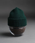 Fishtail Shaggy Beanie - Bottle Green