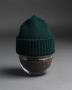Fishtail Shaggy Beanie - Bottle Green