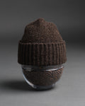 Fishtail Shaggy Beanie - Brown