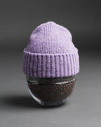 Fishtail Shaggy Beanie - Lilac