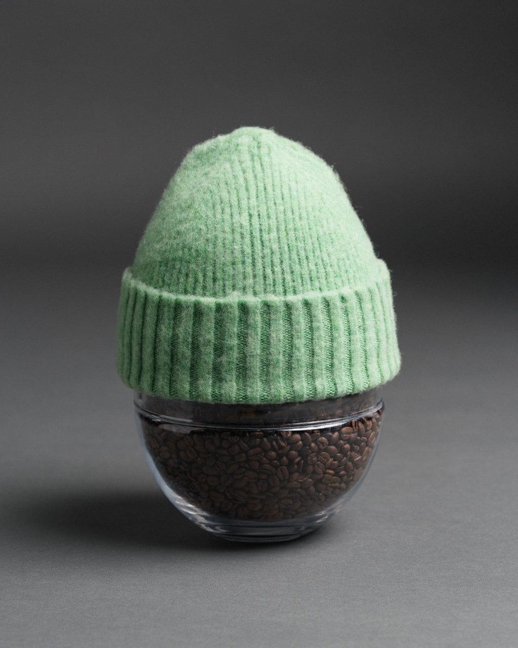 Fishtail Shaggy Beanie - Mint