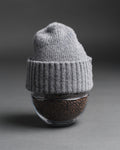 Fishtail Shaggy Beanie - Grey