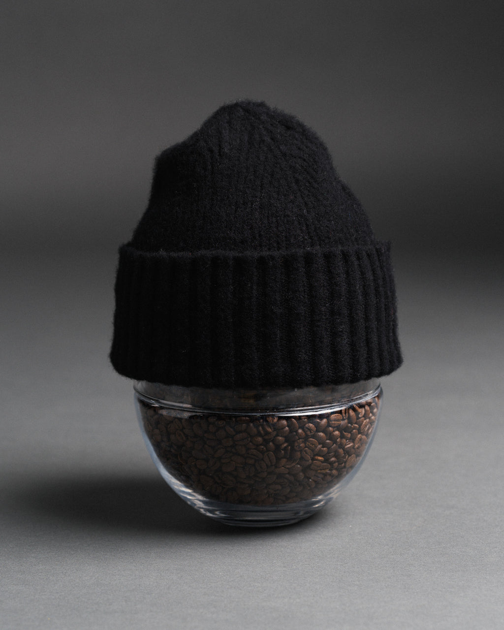 Fishtail Shaggy Beanie - Black