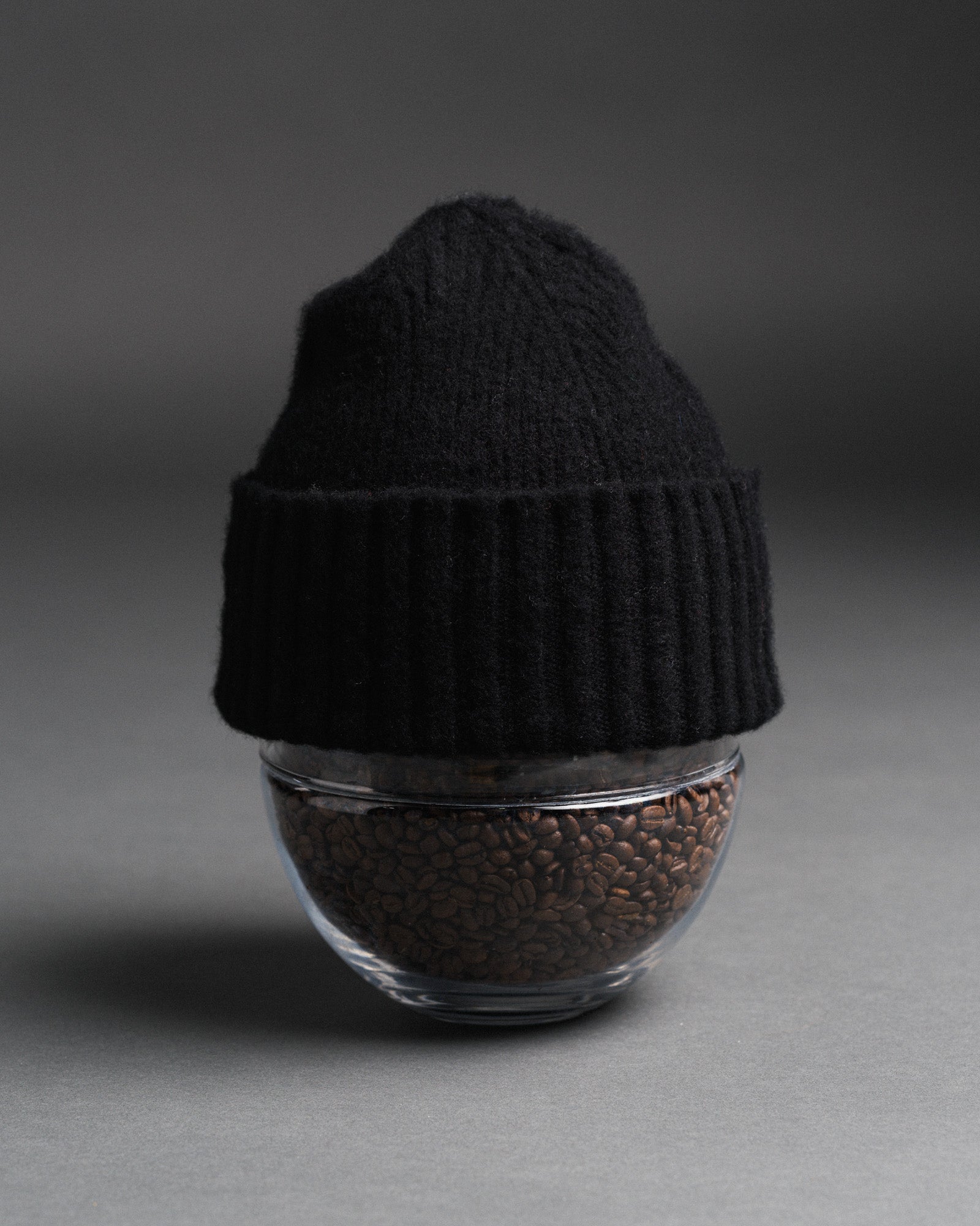 Fishtail Shaggy Beanie - Black
