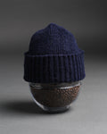 Fishtail Shaggy Beanie - Navy