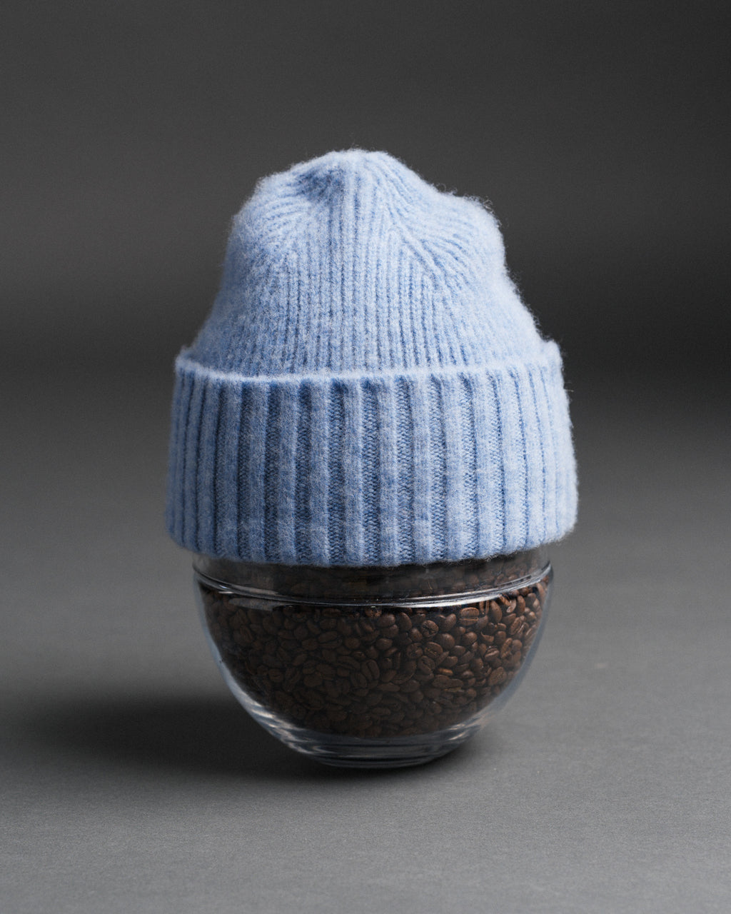 Fishtail Shaggy Beanie - Sky