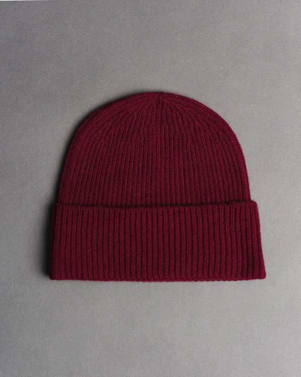 Marina beanie - red wine