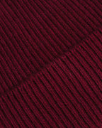 Fishtail Marina Beanie - Red wine