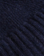 Fishtail Shaggy Beanie - Navy