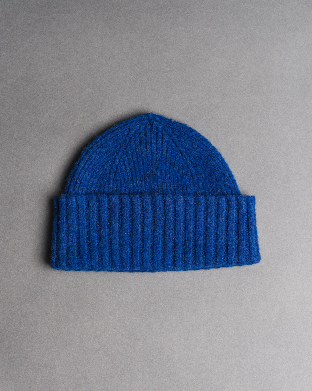 Fishtail Shaggy Beanie - Blue
