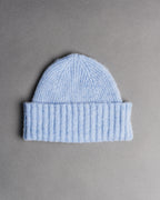 Fishtail Shaggy Beanie - Sky
