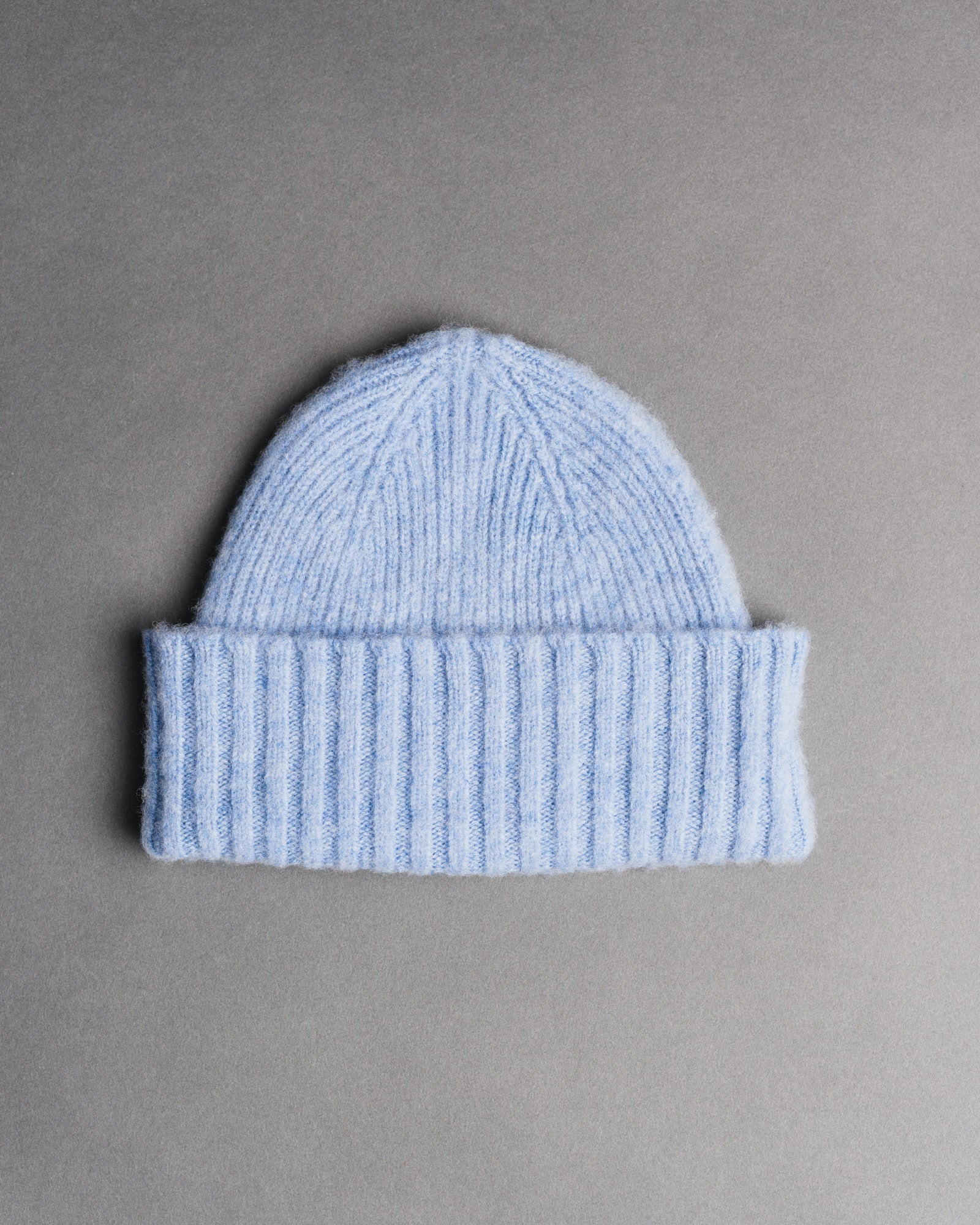 Fishtail Shaggy Beanie - Sky
