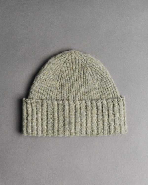 Shaggy beanie - sage